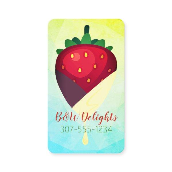 tuxedo chocolate covered strawberry fruit
