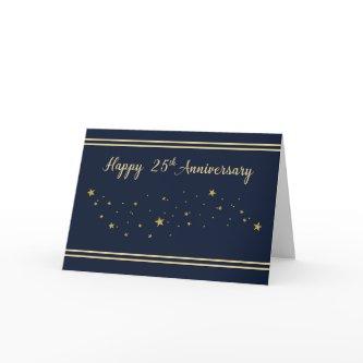 Twenty Fifth Year Employee Anniversary Gold Card