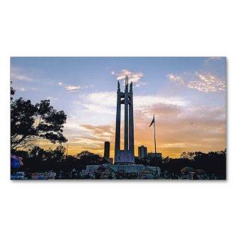 Twilight Sky Quezon Memorial Circle Park in QC  Magnet