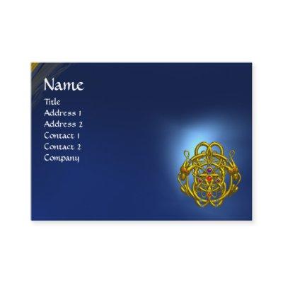 TWIN DRAGONS Blue Sapphire