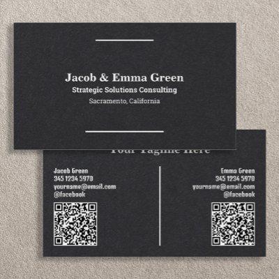 Two Names Custom QR