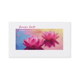 Two Radiant Water Lotus