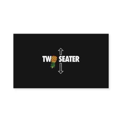 Two Seater Swinger mens funny Upside Down Pineappl