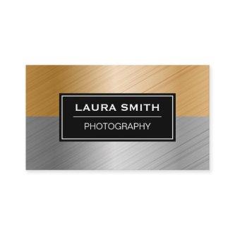 Two Tone Metallic Brushed
