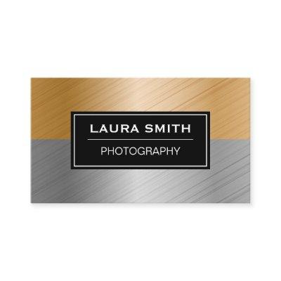 Two Tone Metallic Brushed