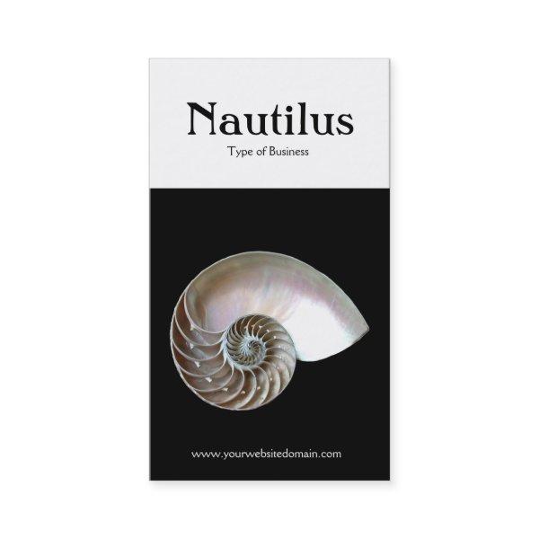 Two Tone Vertical (Nautilus Shell)