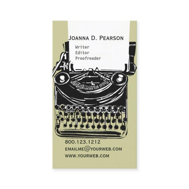 Type Typewriter Writer Editor Click CUSTOMIZE