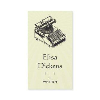 Type Writing Machine Burst