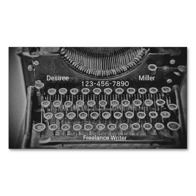 Typewriter Freelance Writer Vintage Antique  Magnet