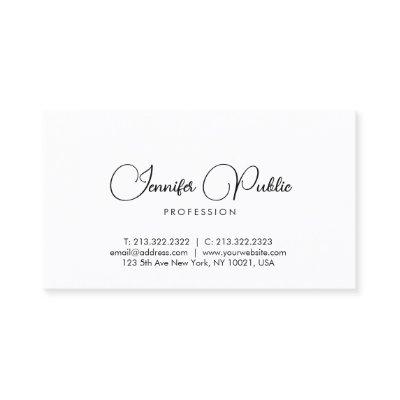 Typography Template Elegant Modern Minimalist