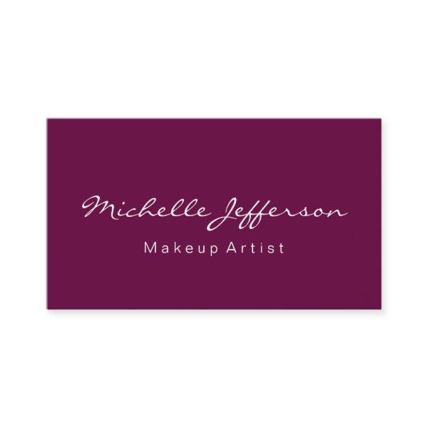 Tyrian Purple Makeup Artist Unique
