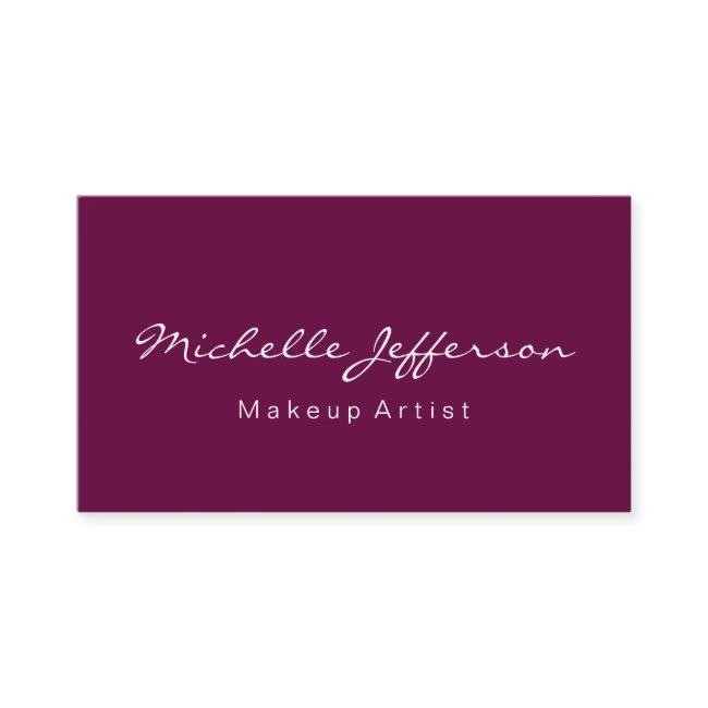 Tyrian Purple Makeup Artist Unique
