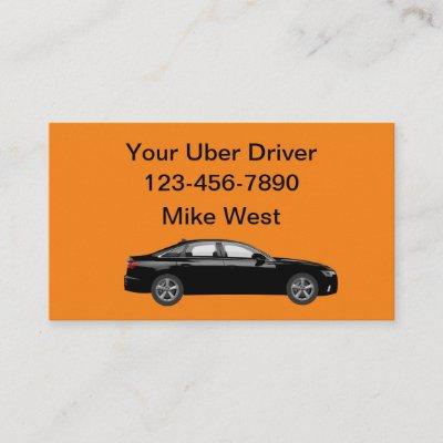Uber Driver Bold Simple