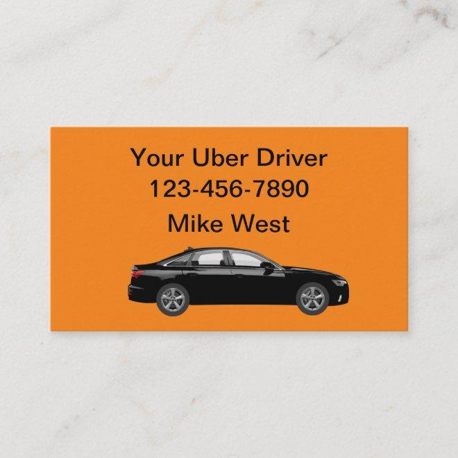 Uber Driver Bold Simple