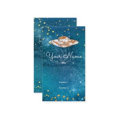 UFO  in the artistic galaxy