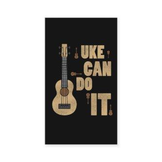 Ukelele Pun Uke Can Do It Funny Player Hawaiian