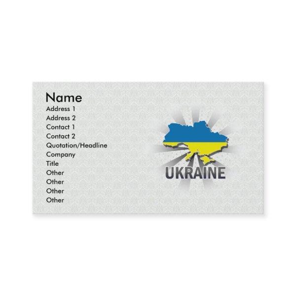 Ukraine Flag Map 2.0