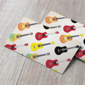 Ukulele Colorful Patterns Uke Artist