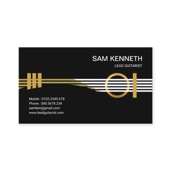 Ultra Creative Futuristic Guitarist Musician