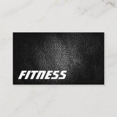 Ultra-Thick Leather Effect Fitness