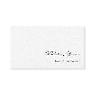 Ultra-Thick White Dental Technician