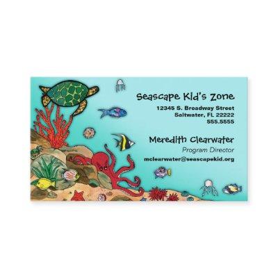 Under the Sea- Ocean Life Profile Card