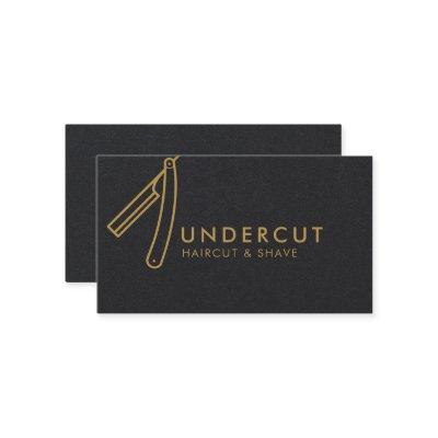 Undercut Barber Razor Logo