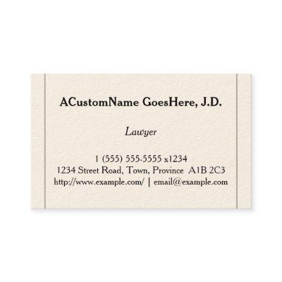 Understated and Customizable Lawyer