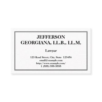 Understated Lawyer