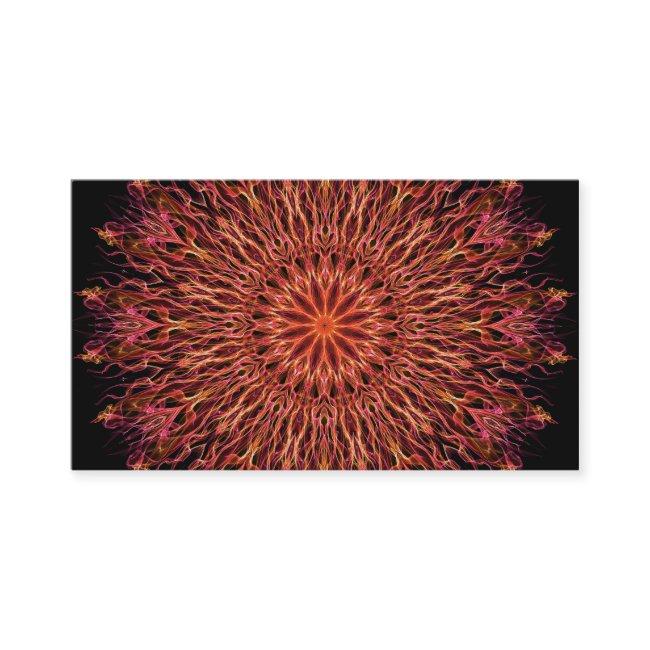 Underwater fire kaleidoscope