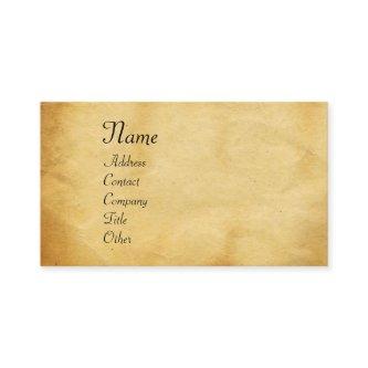 UNICORN / Antique Brown Parchment