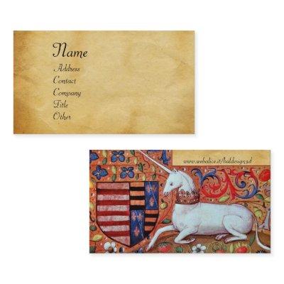 UNICORN / Antique Brown Parchment