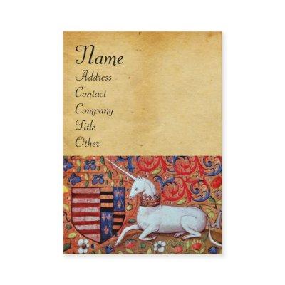 UNICORN / Antique Brown Parchment