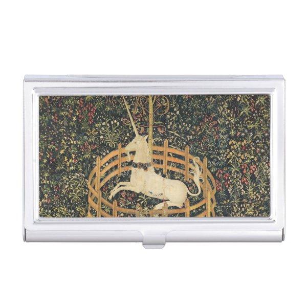 Unicorn Tapestries Captivity Medieval Tapestry  Case