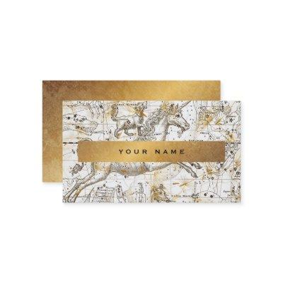 Unicorn White  Gold Grungy Dandelion Confetti Vip