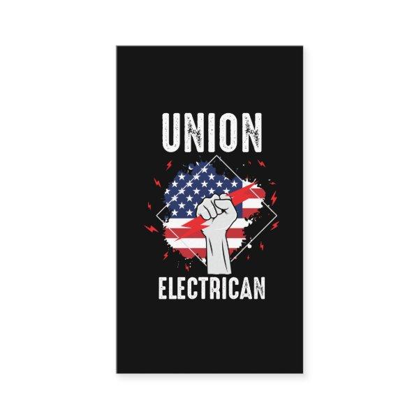 Union Electrician US Retired American Husband