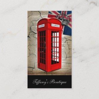 union jack flag jubilee crown red telephone booth