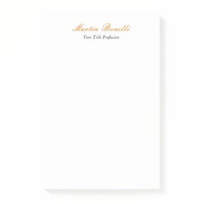 Unique amazing professional design business post-it notes