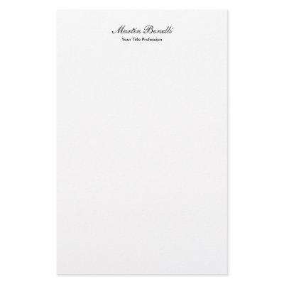 Unique amazing professional design calligraphy stationery