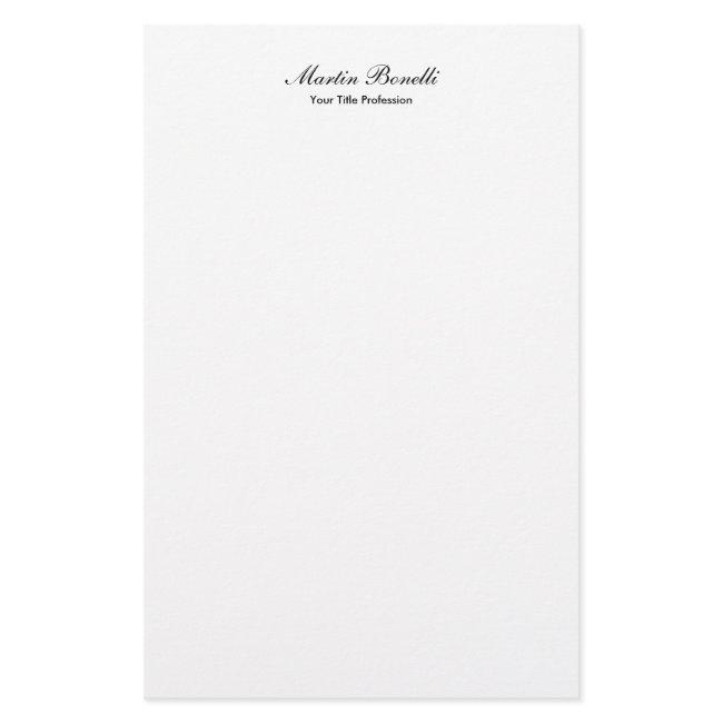 Unique amazing professional design calligraphy stationery
