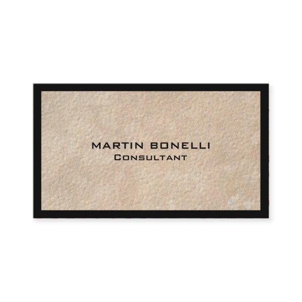 Unique Beige Black Border Special Plain