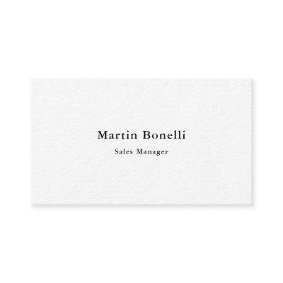 Unique Classic Simple Black White Thick Two Sided