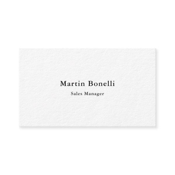 Unique Classic Simple Black White Thick Two Sided