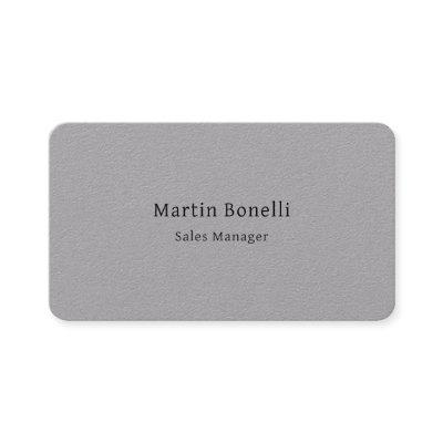 Unique Classical Simple Grey Two Sided