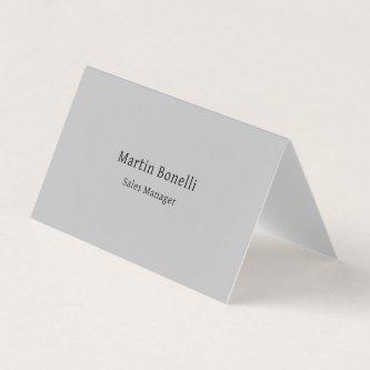 Unique Classical Simple Grey Two Sided