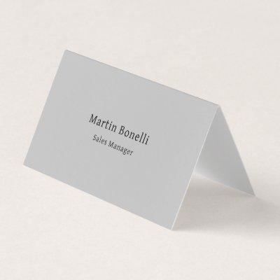 Unique Classical Simple Grey Two Sided