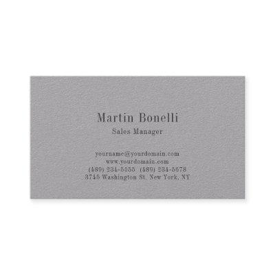 Unique Classical Simple Premium Grey