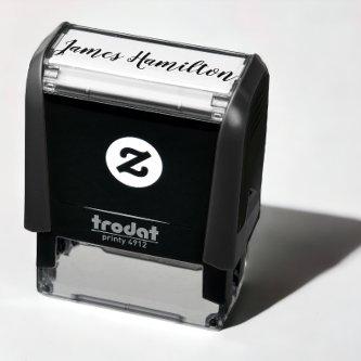 Unique Custom Signature personalized Self-inking Stamp