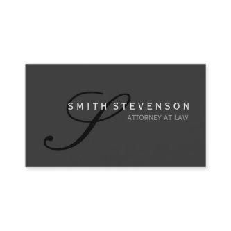 Unique Gray Black Monogram Standard