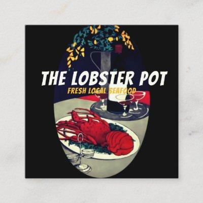 Unique Local Lobster Seafood Restaurant Square